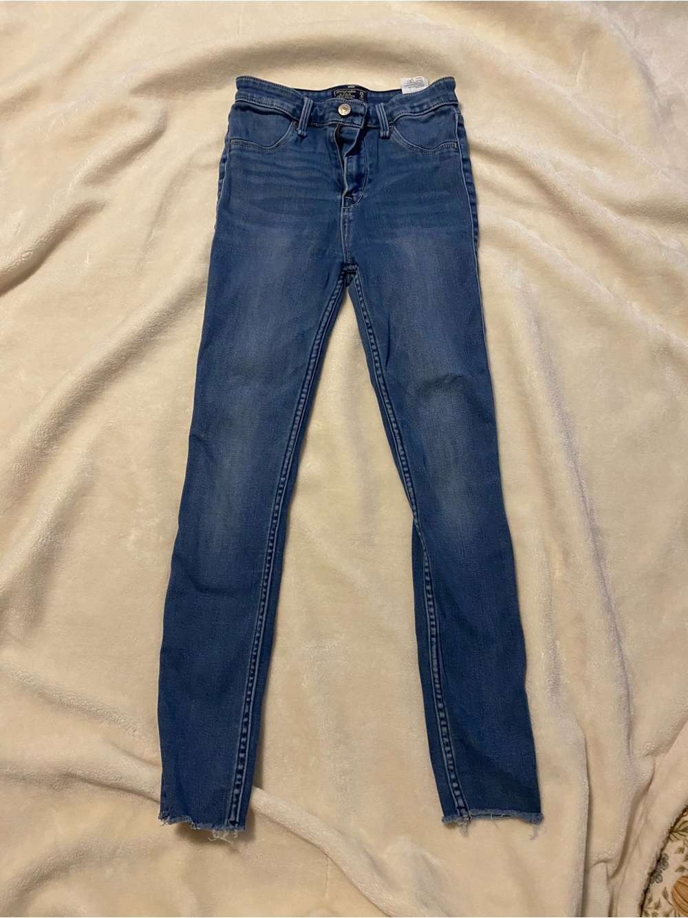 Abercrombie & Fitch Dark Blue Skinny Jeans